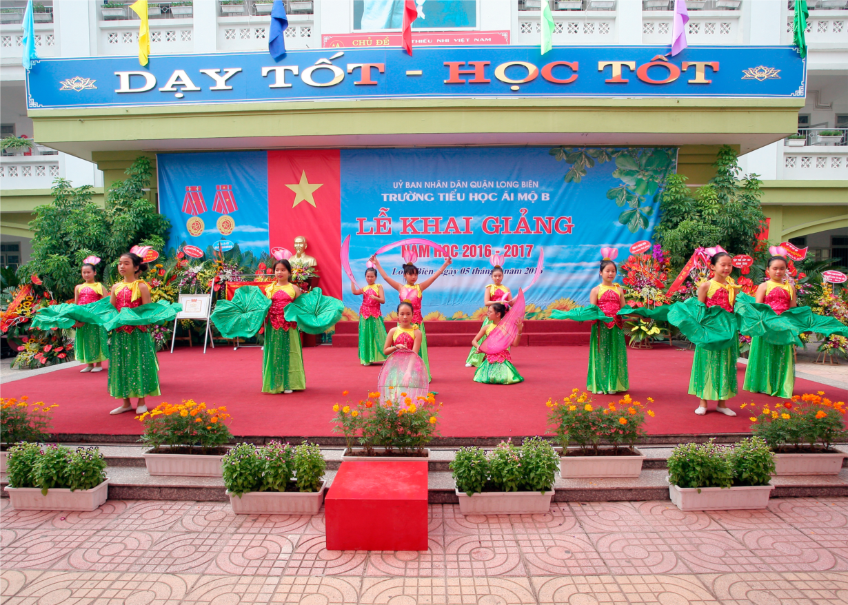 Ảnh khai giảng 2016 - 2017